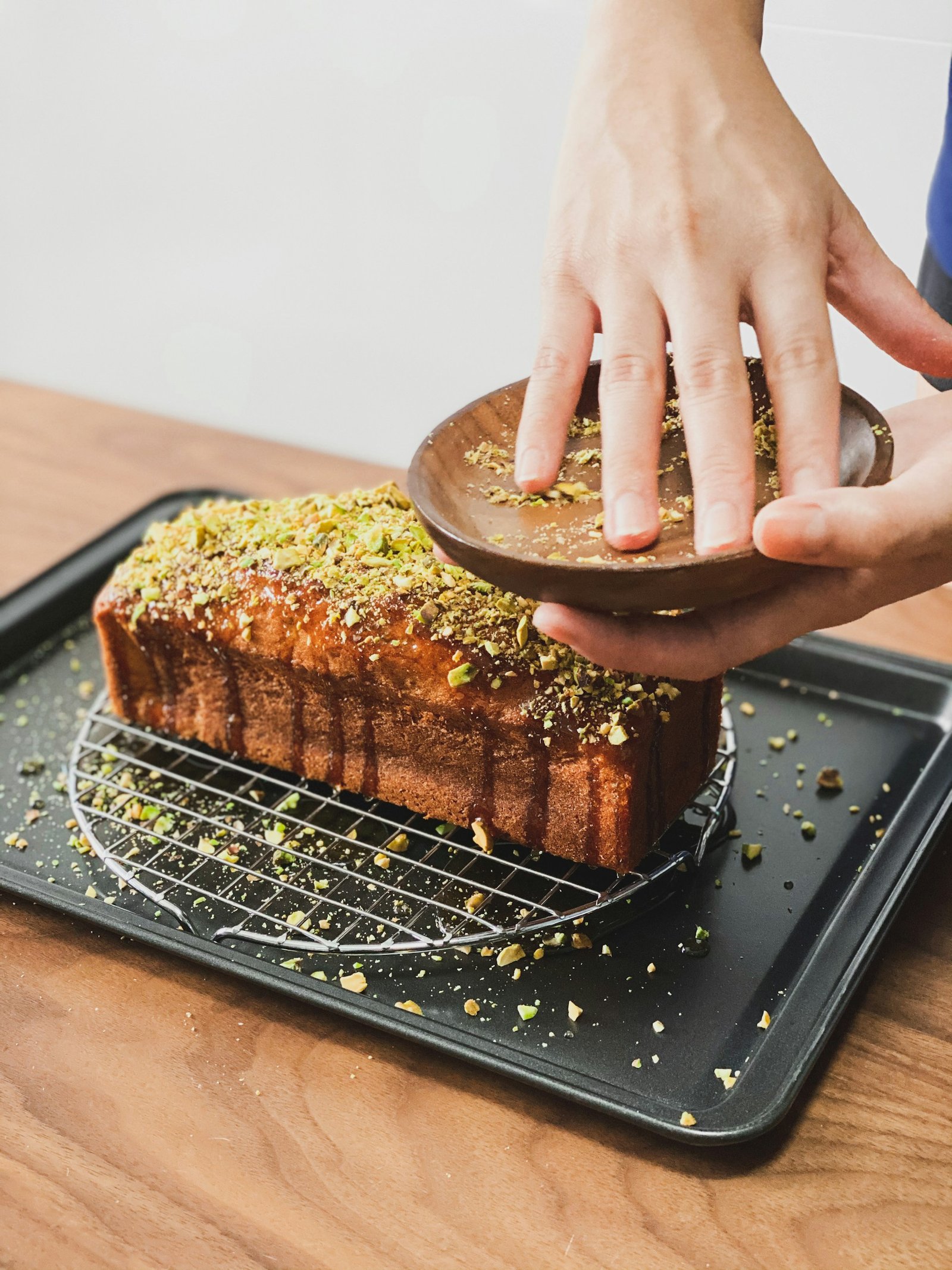 Pistachio Loaf cake