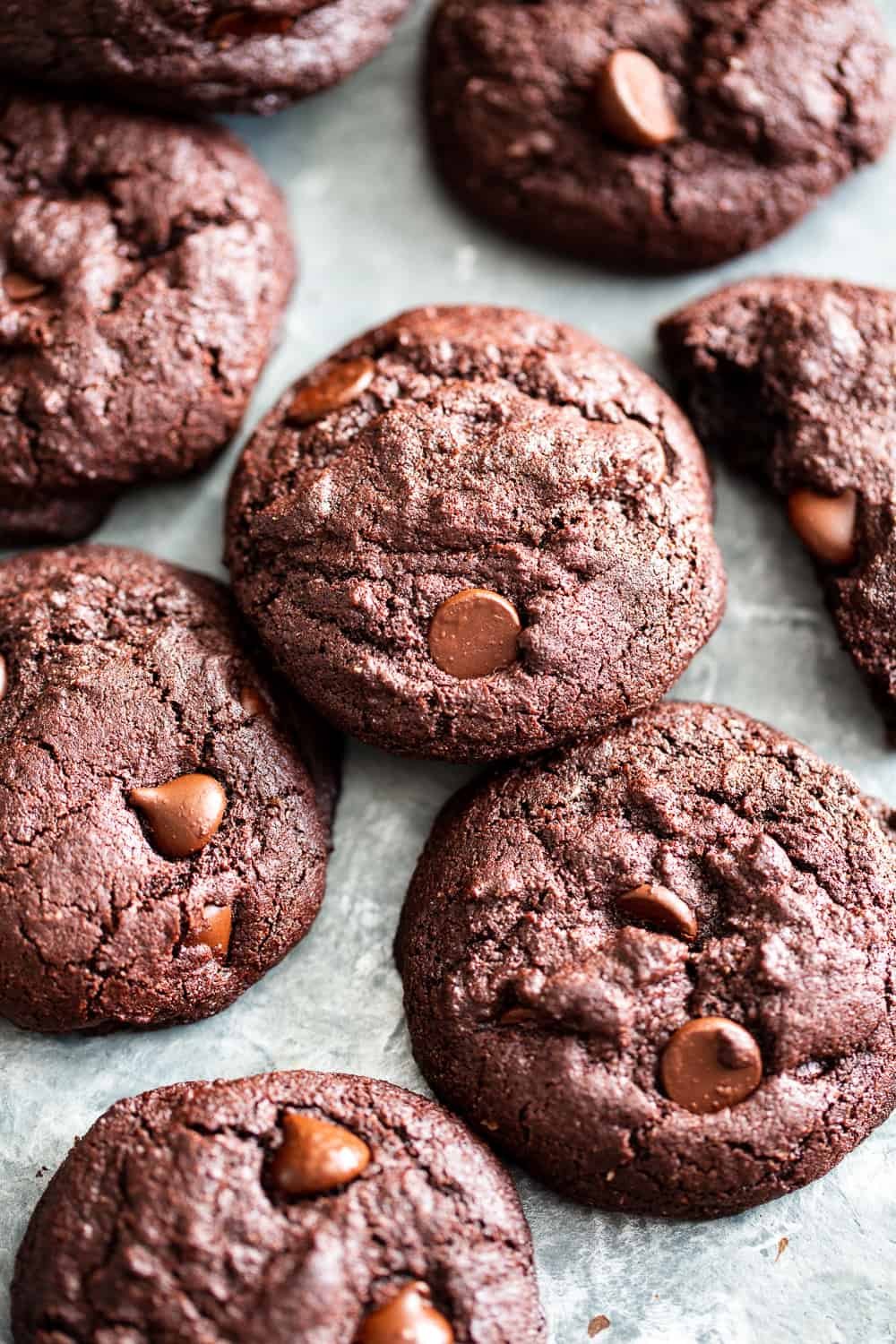 Double Chocolate Chip Cookies